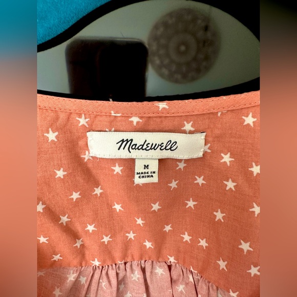 Coral Cross+Tie Star Blouse - Picture 5 of 5